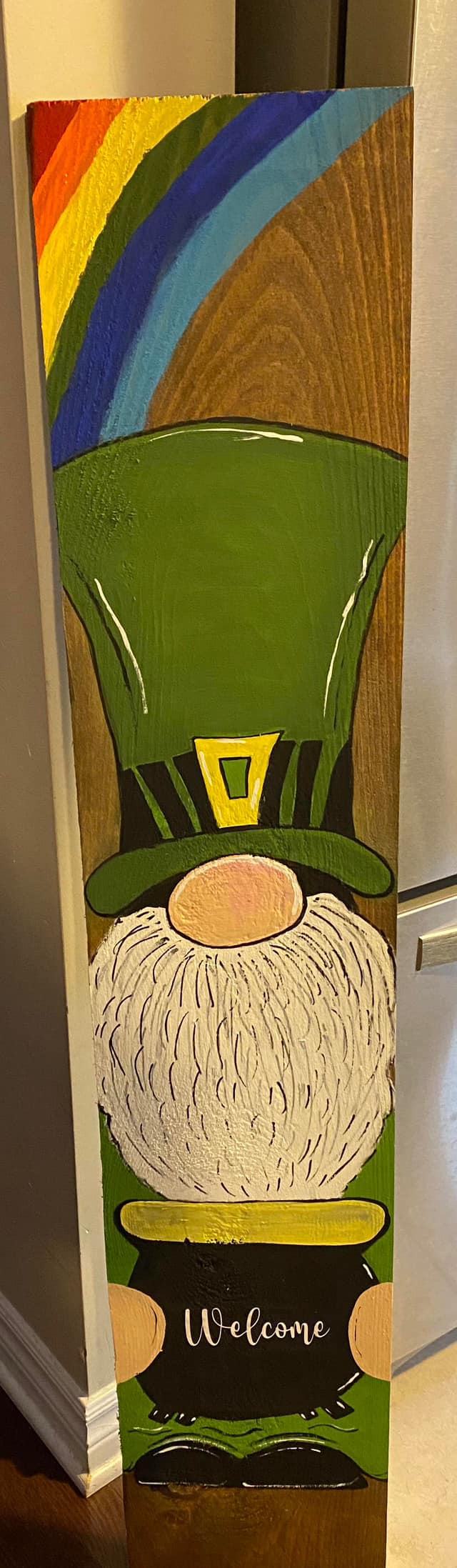 Customized wood sign