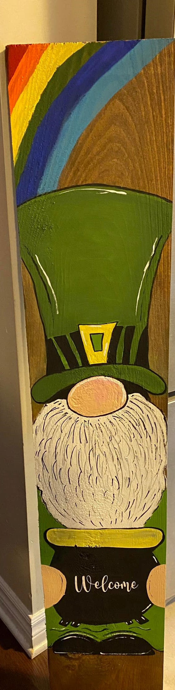 Customized wood sign