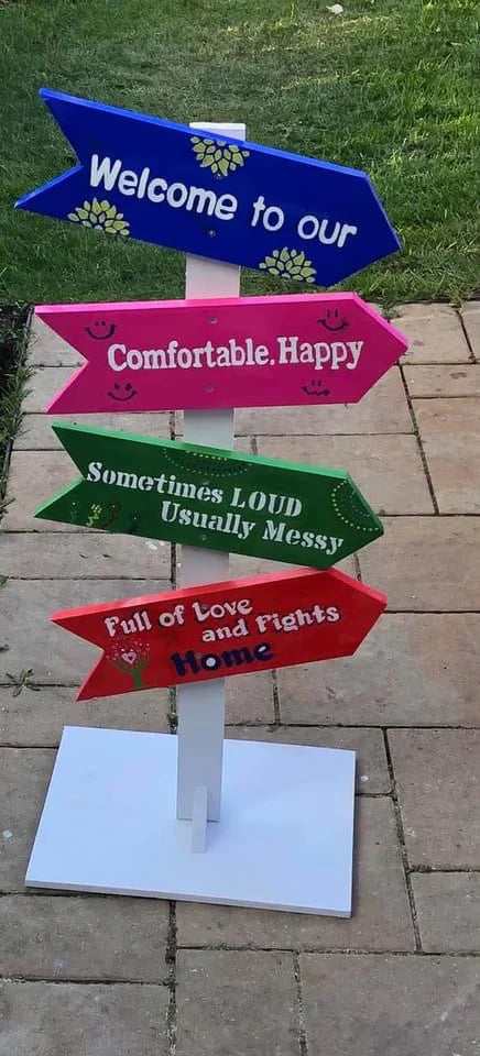 Custom wood signs