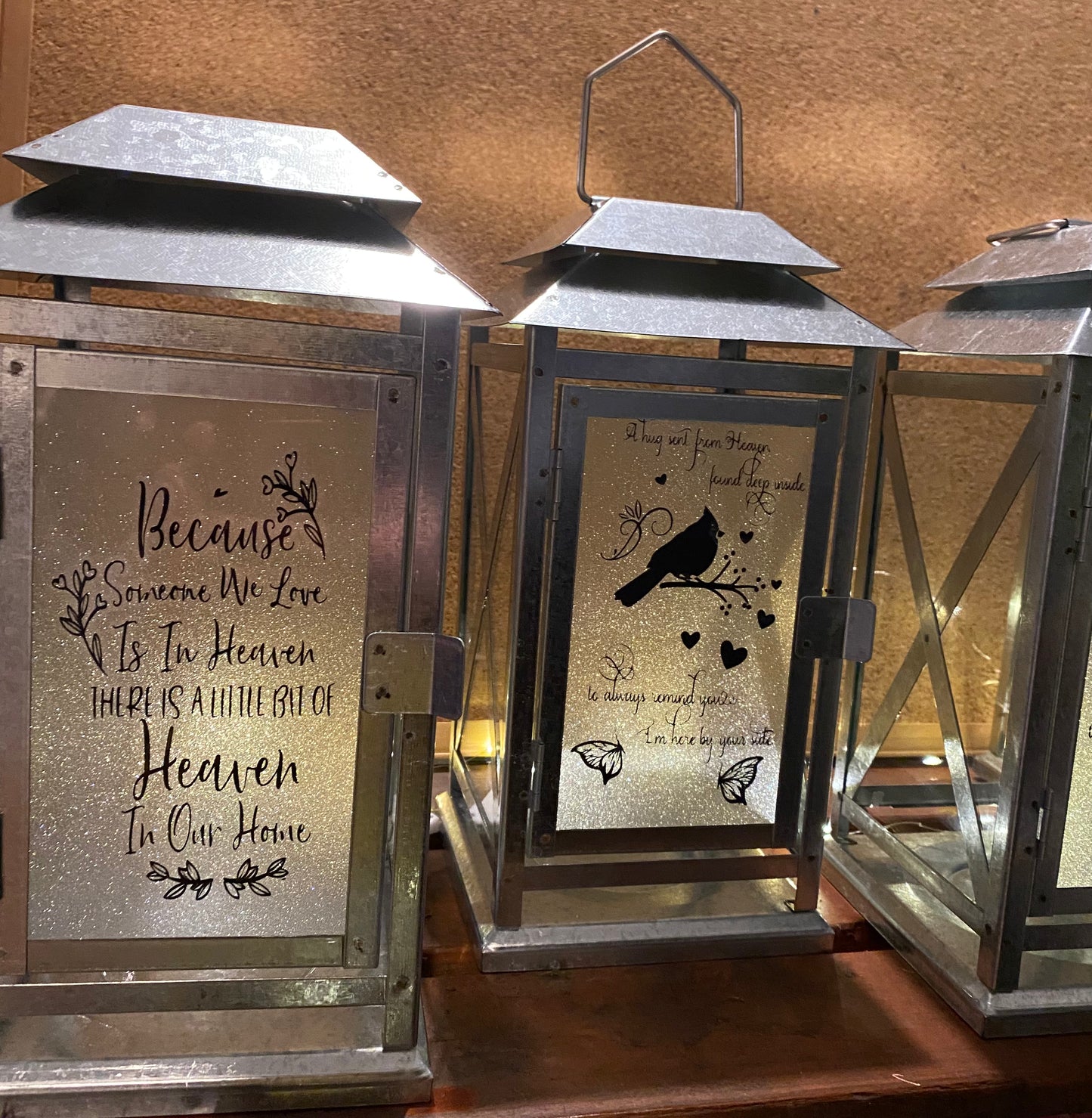 11'' Memorial lantern with led light